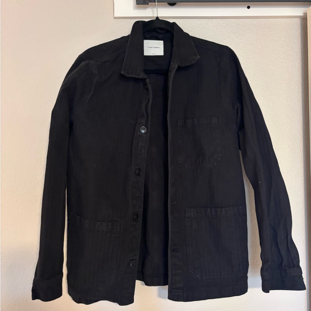A Days March Black Overshirt
